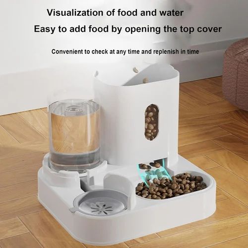 Automatic Pet Feeder and Water Dispenser