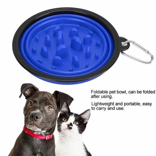 Collapsible Travel Feeder Dog Bowl