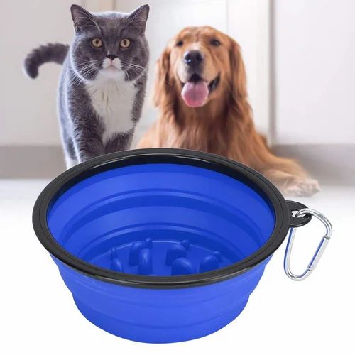 Collapsible Travel Feeder Dog Bowl