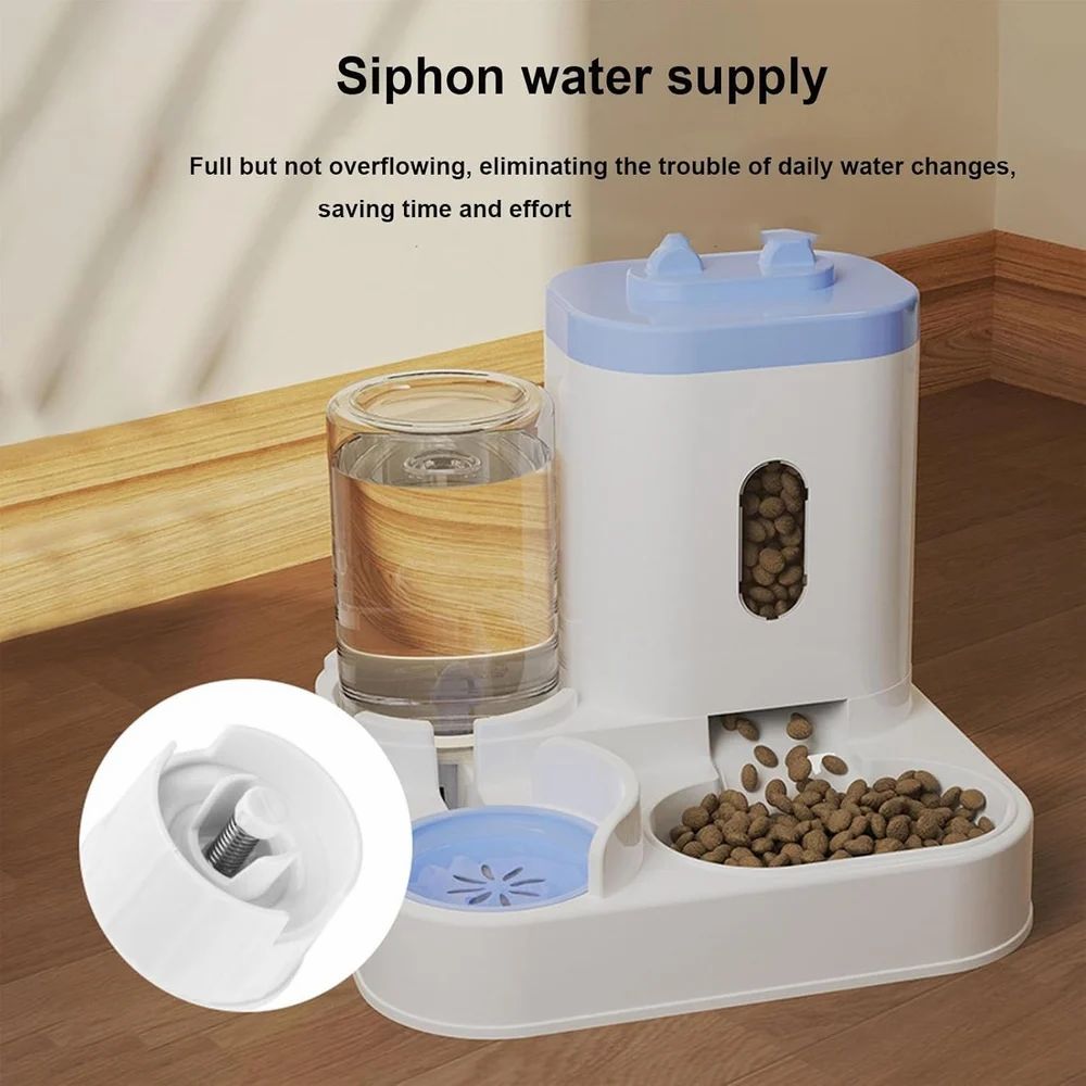 Automatic Pet Feeder and Water Dispenser