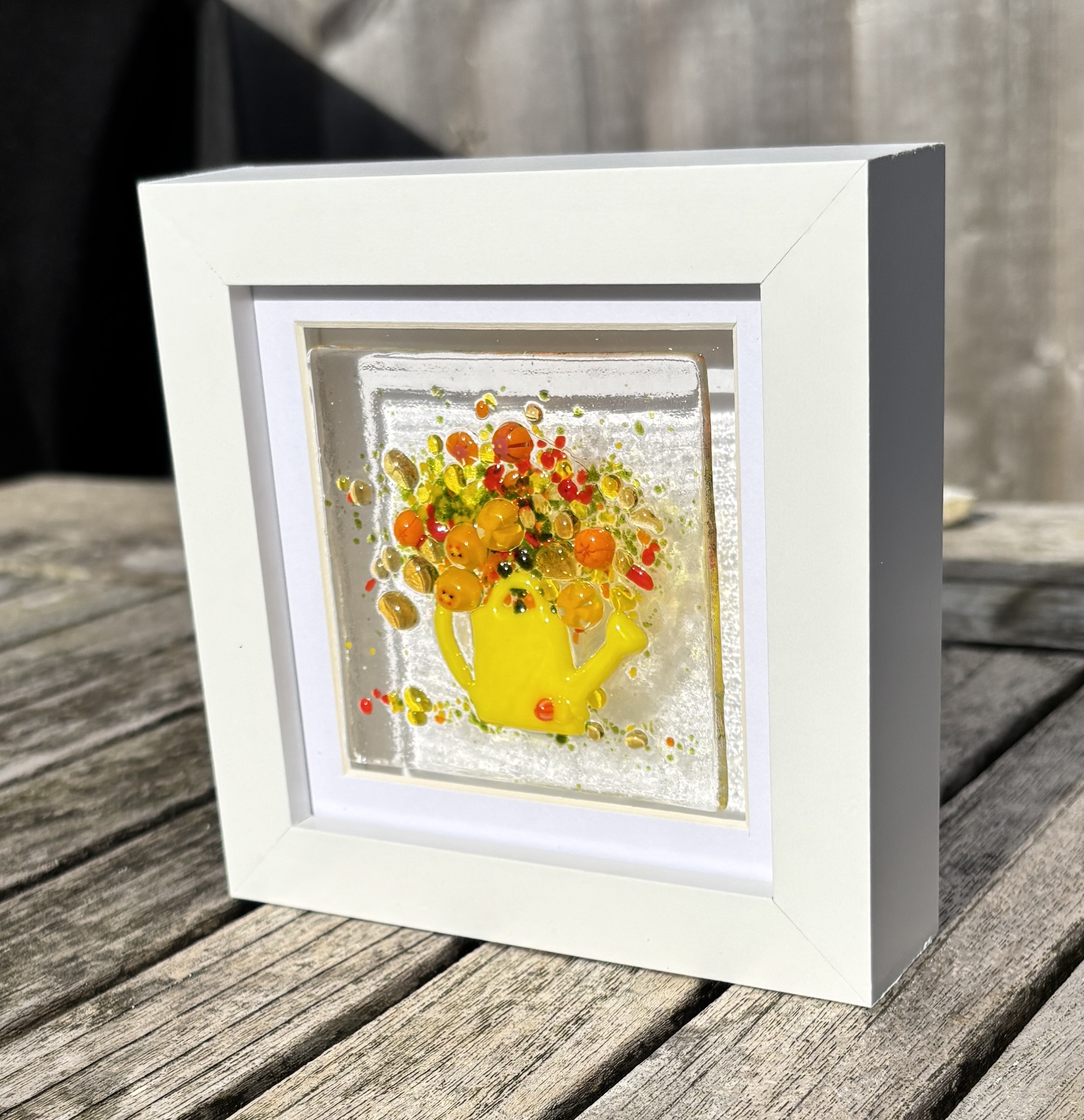 Framed Watering Can picture