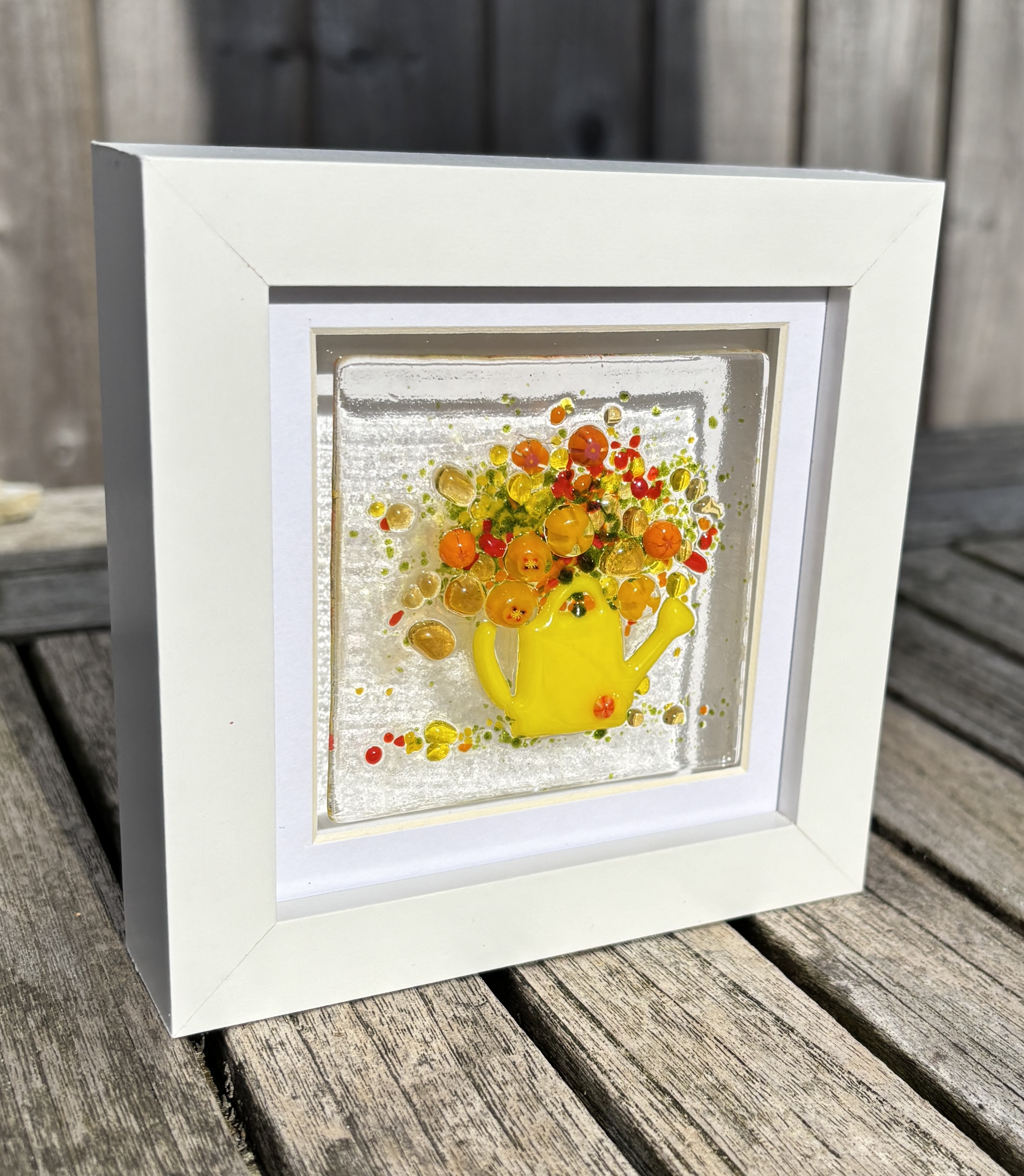 Framed Watering Can picture