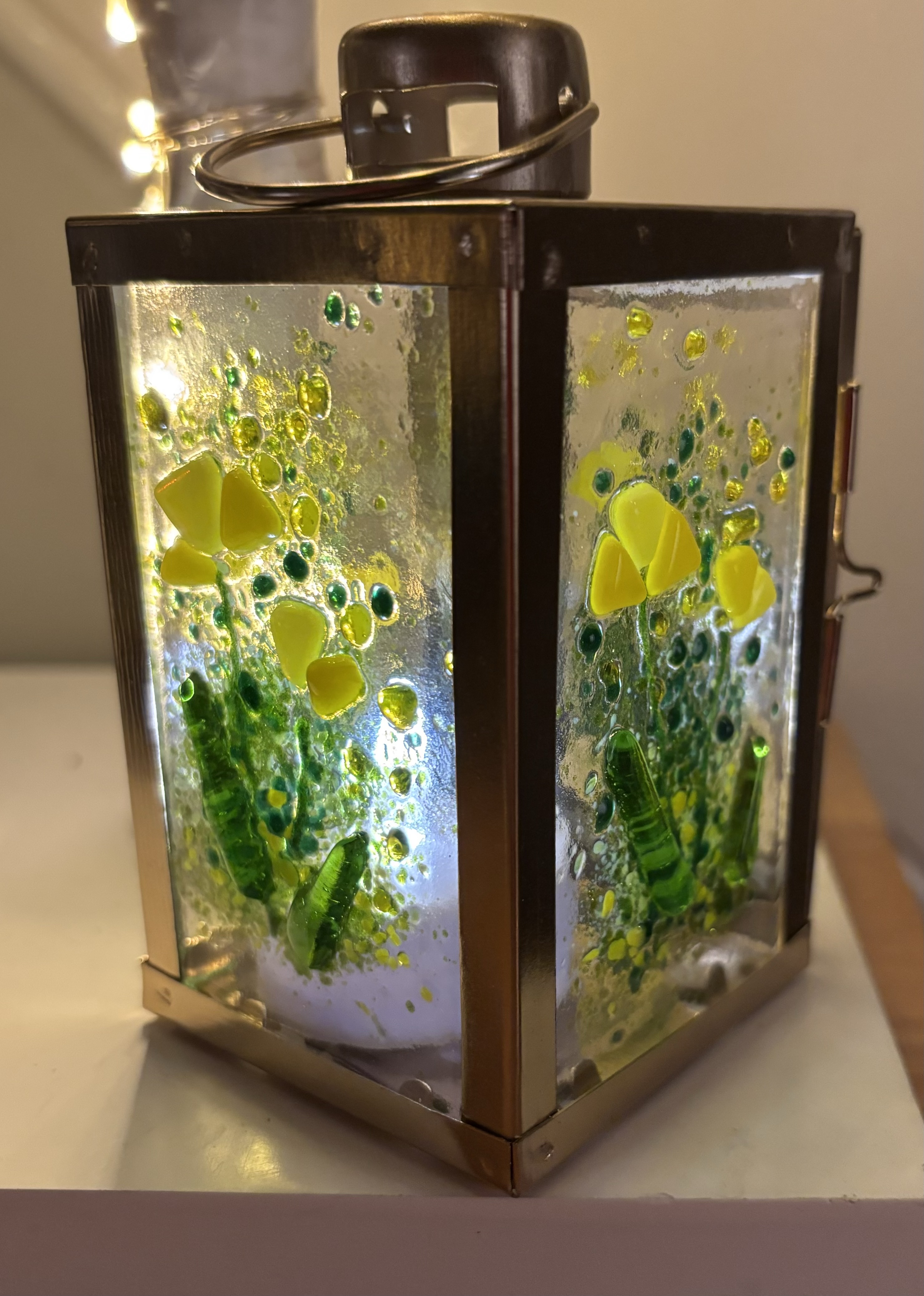 Mini lantern Daffodils