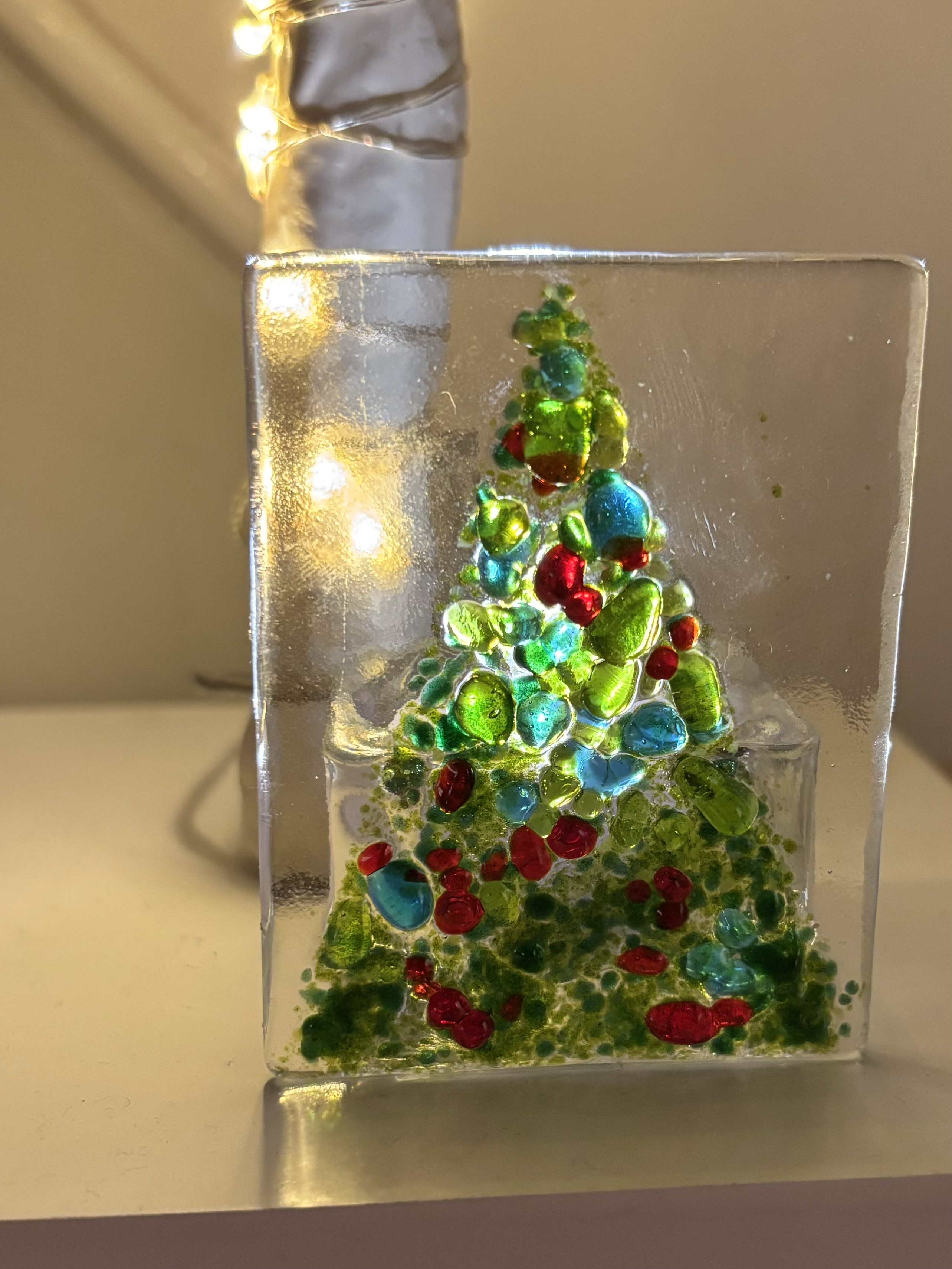 Christmas tree tea light