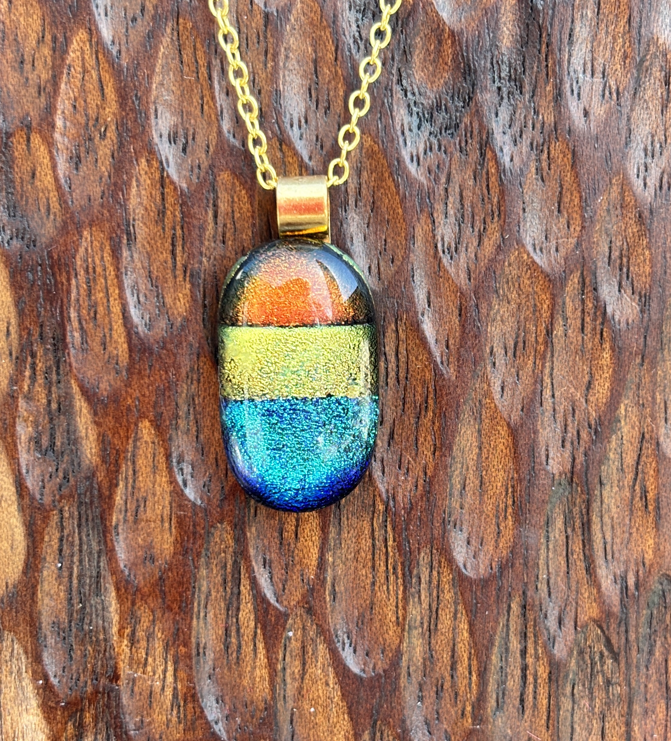 Three colour striped Dichroic