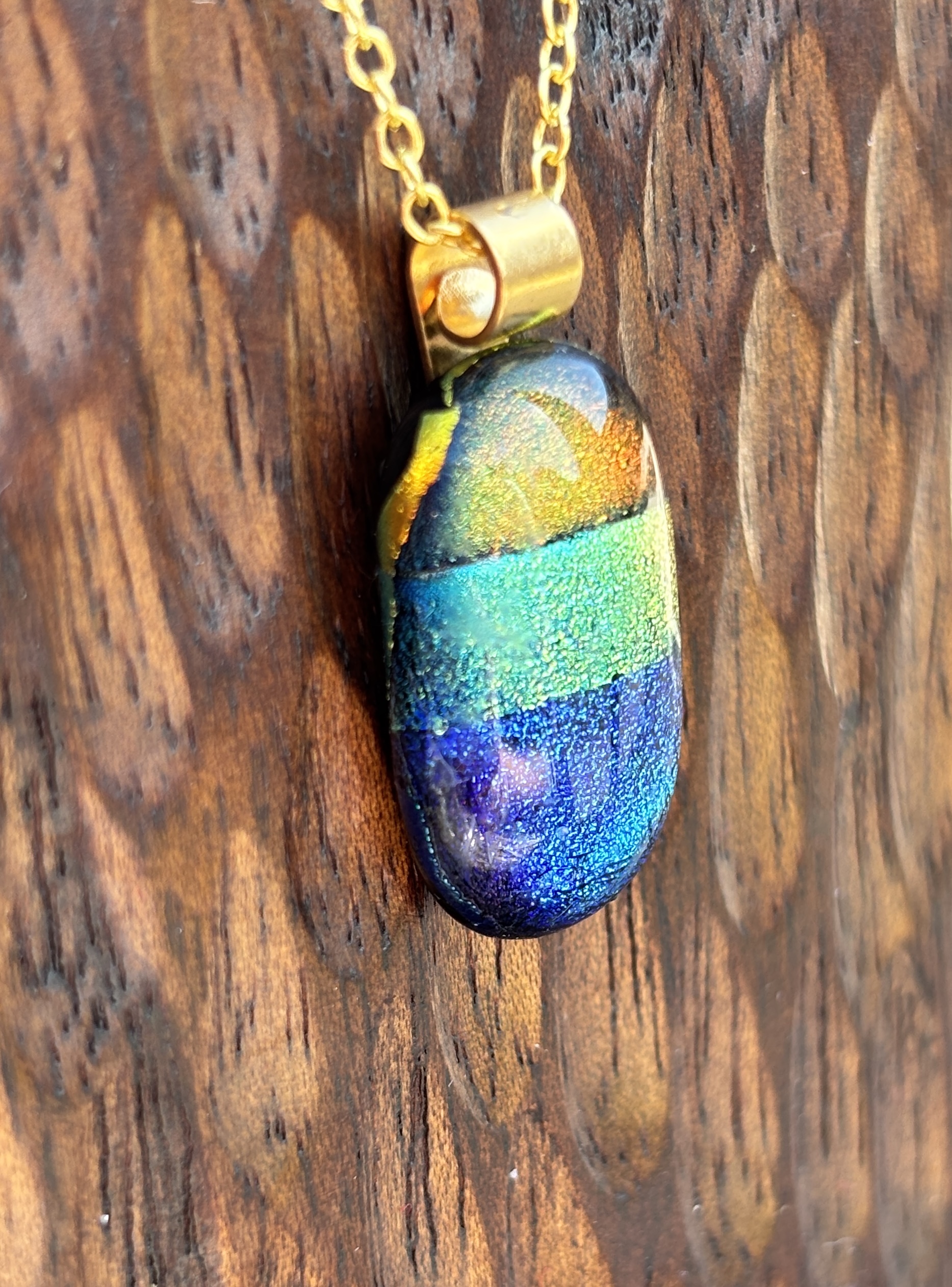 Three colour striped Dichroic