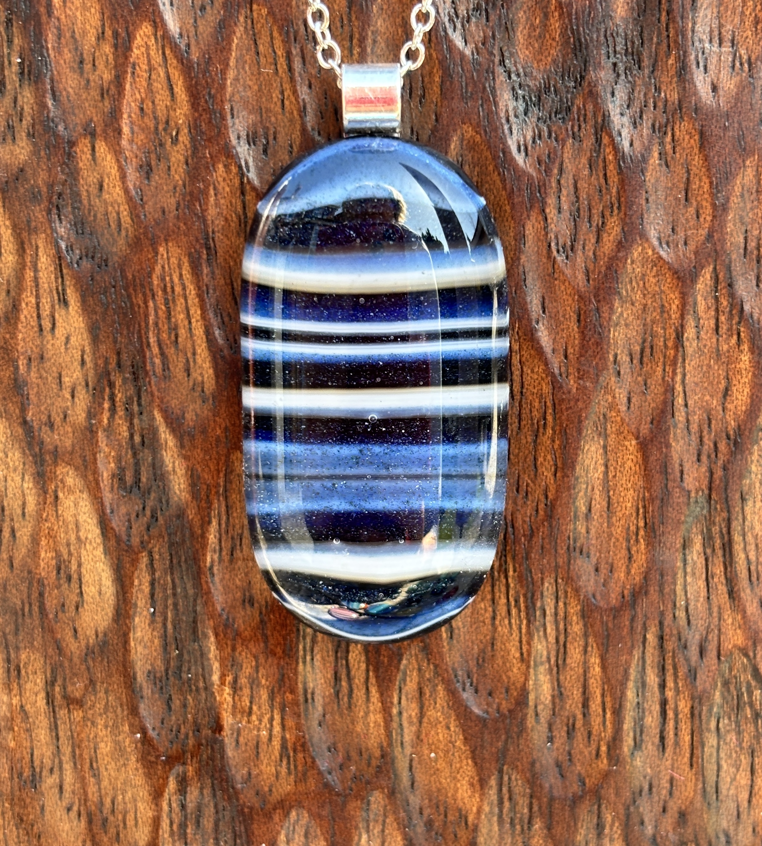 Dark Blue Stripes