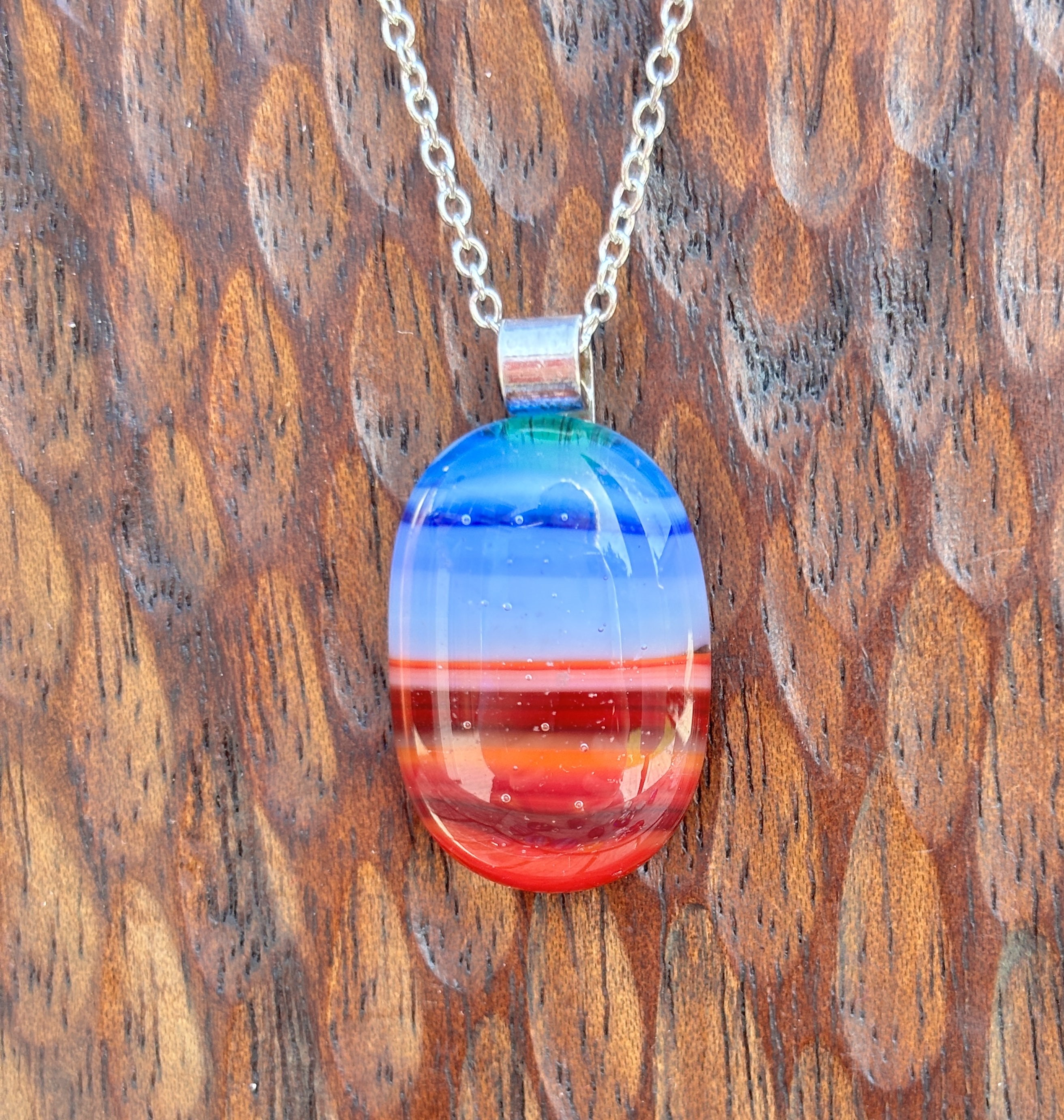 Red and blue stripes