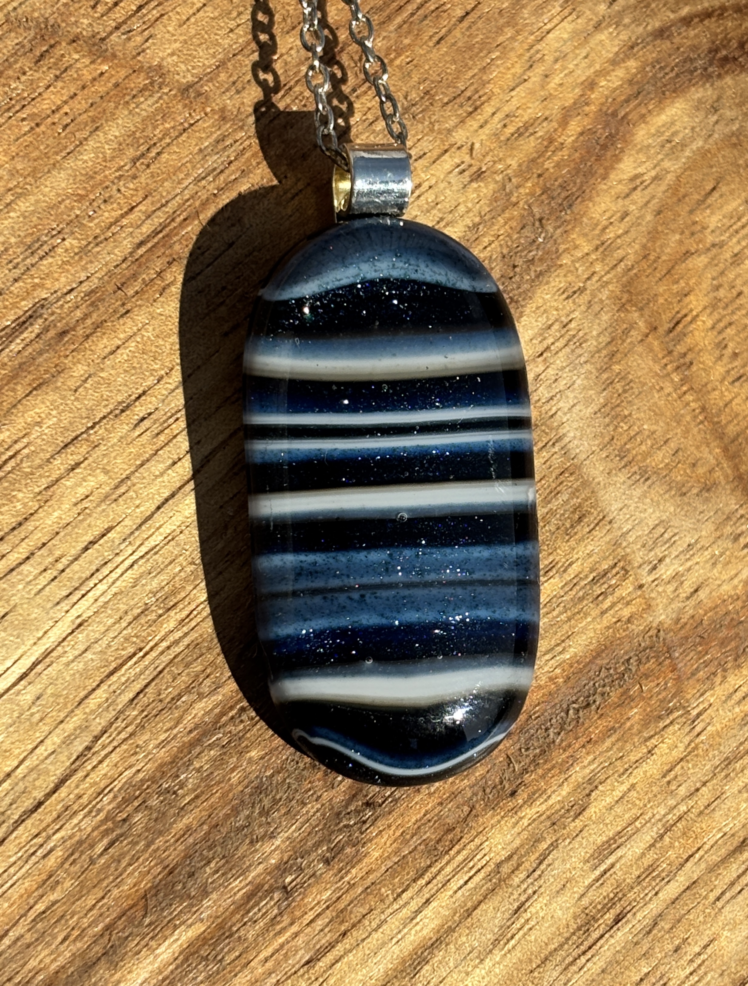 Dark Blue Stripes