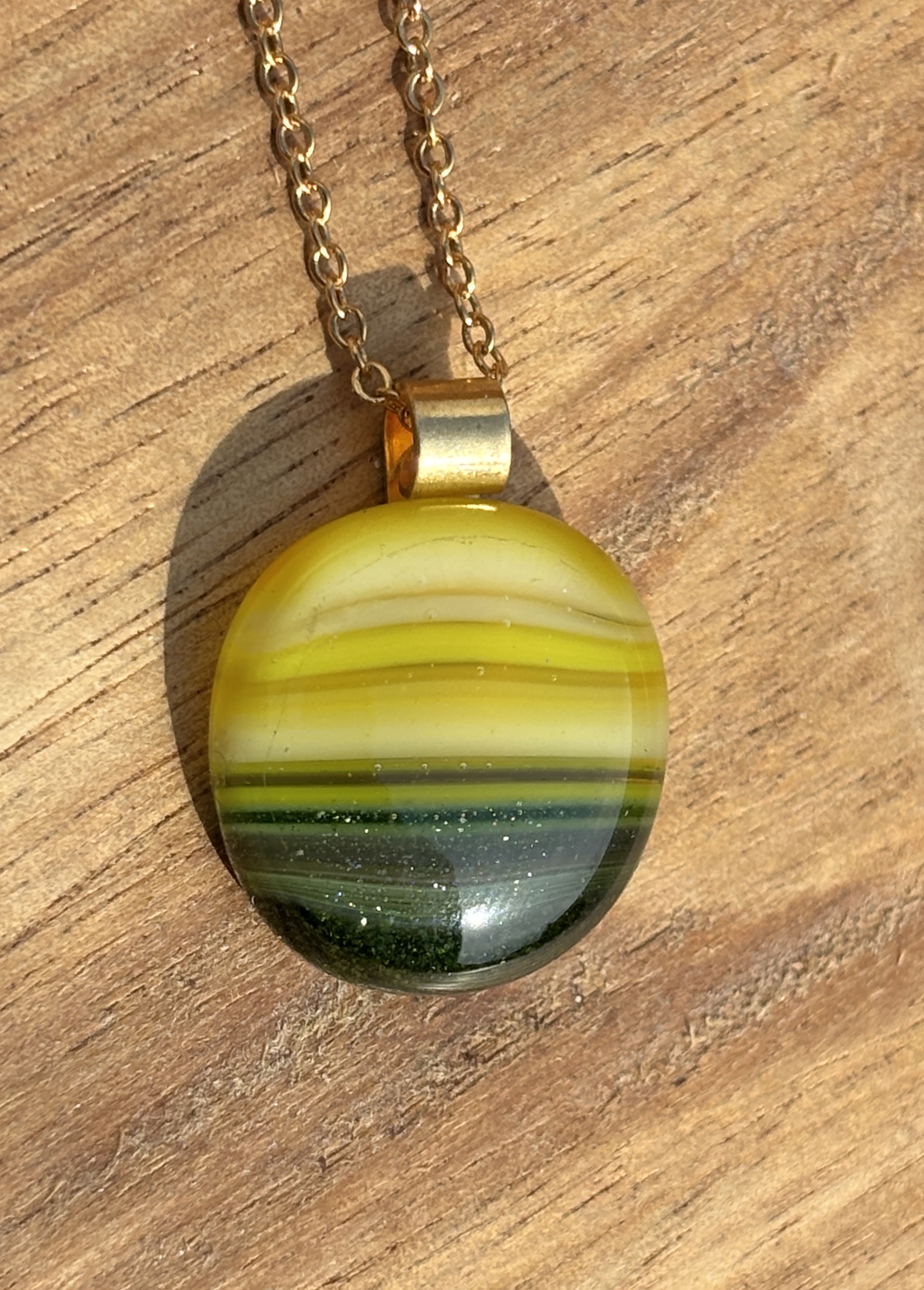 Yellow and green stripe