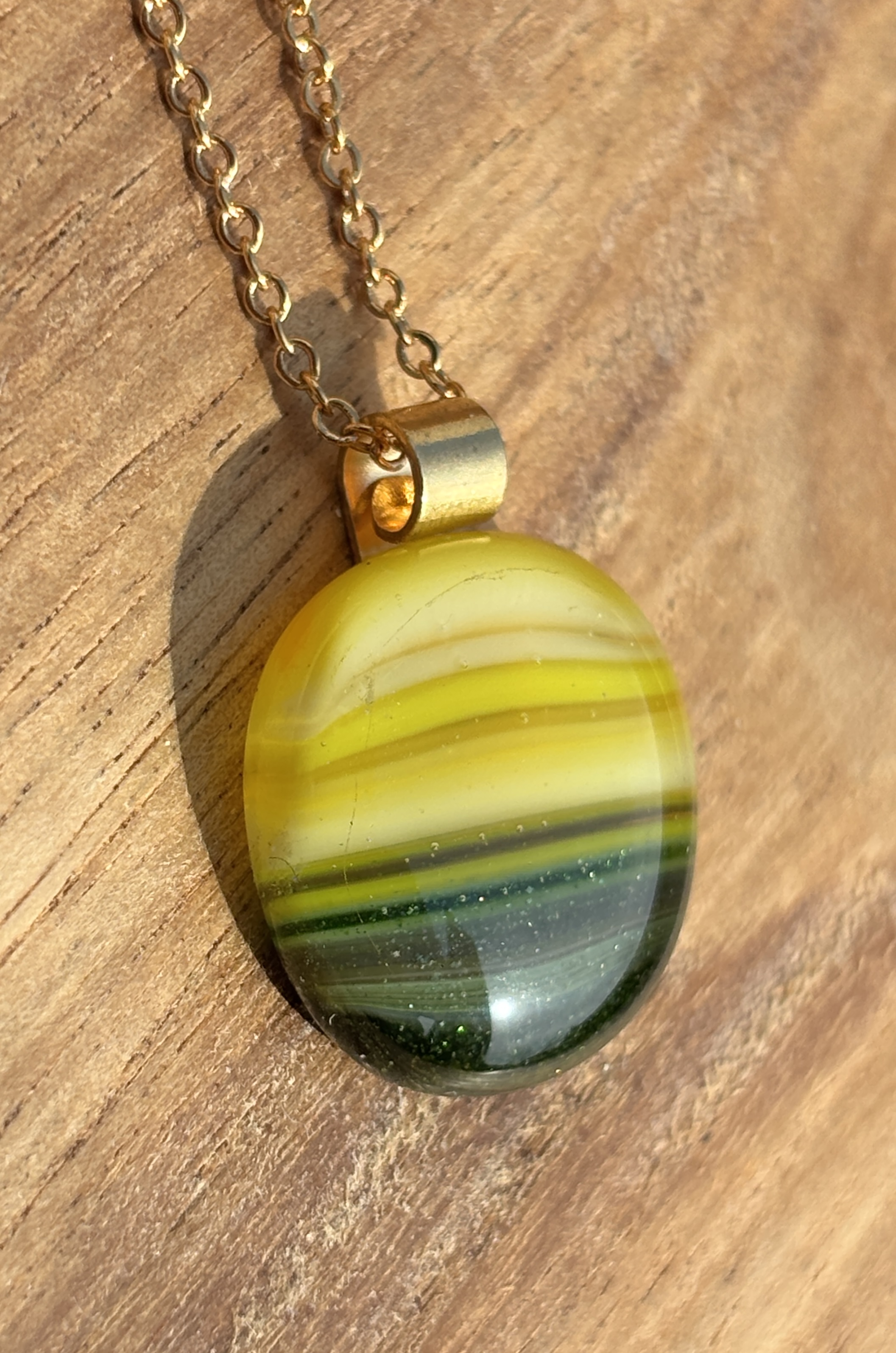 Yellow and green stripe