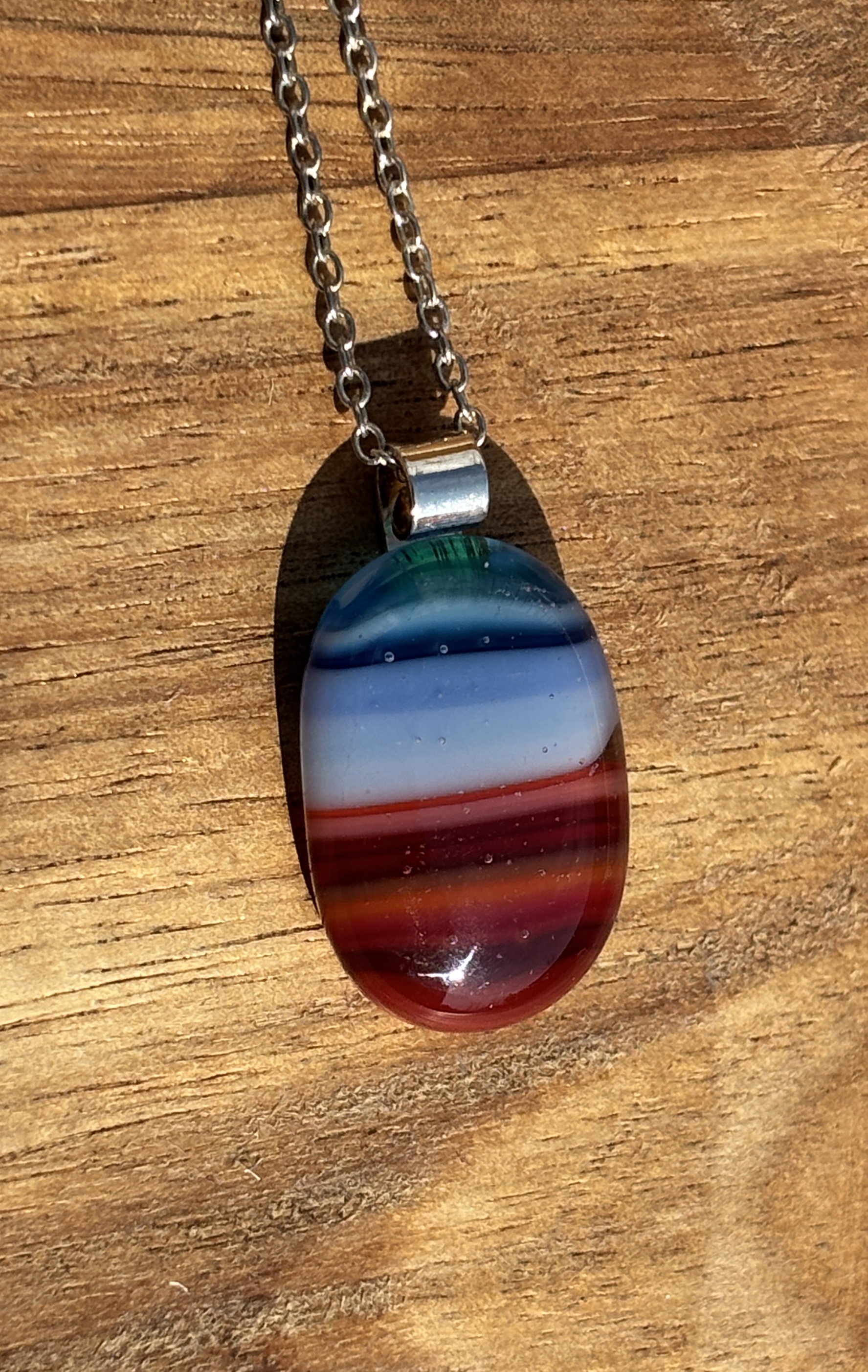 Red and blue stripes