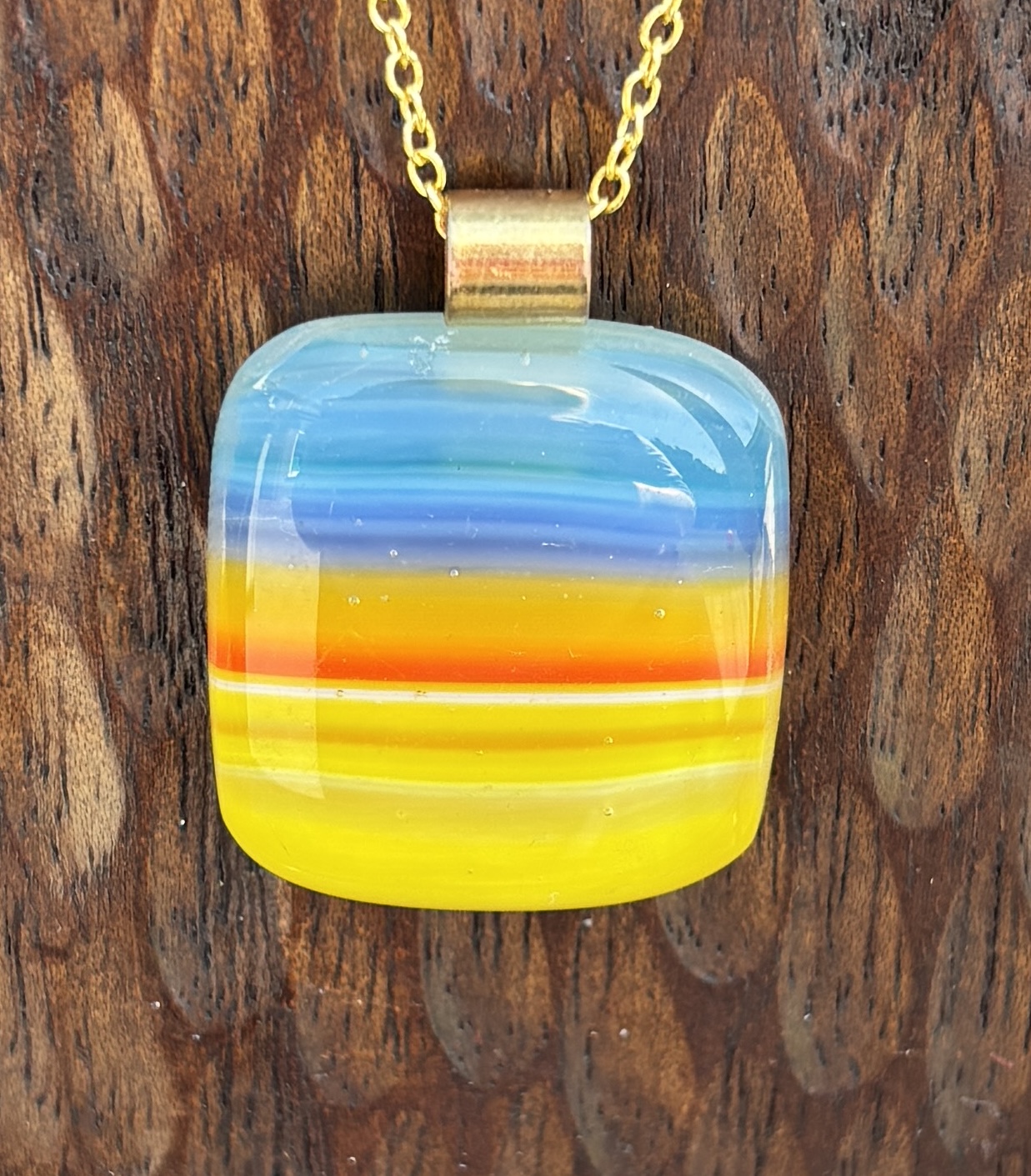 Beach sunset stripes