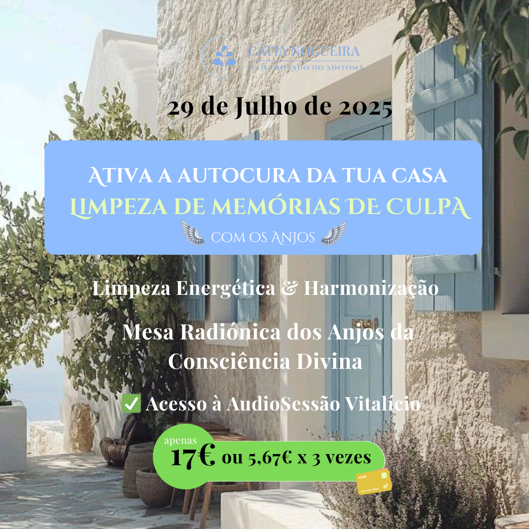 Autocura a tua Casa: Limpeza de Memórias de Culpa com os Anjos🪽| ▶️GRAVADO
