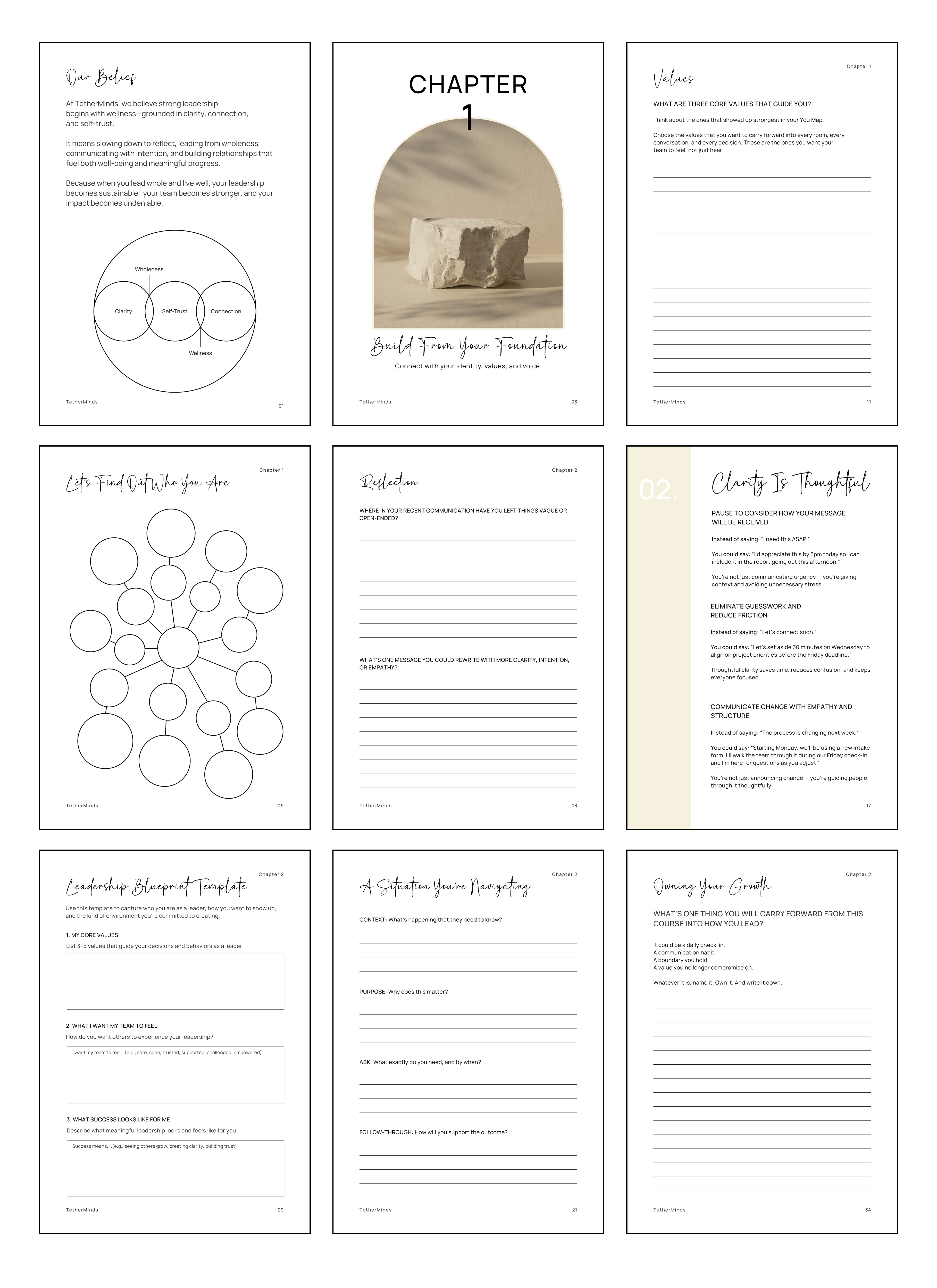 Build From You Guided Leadership Workbook