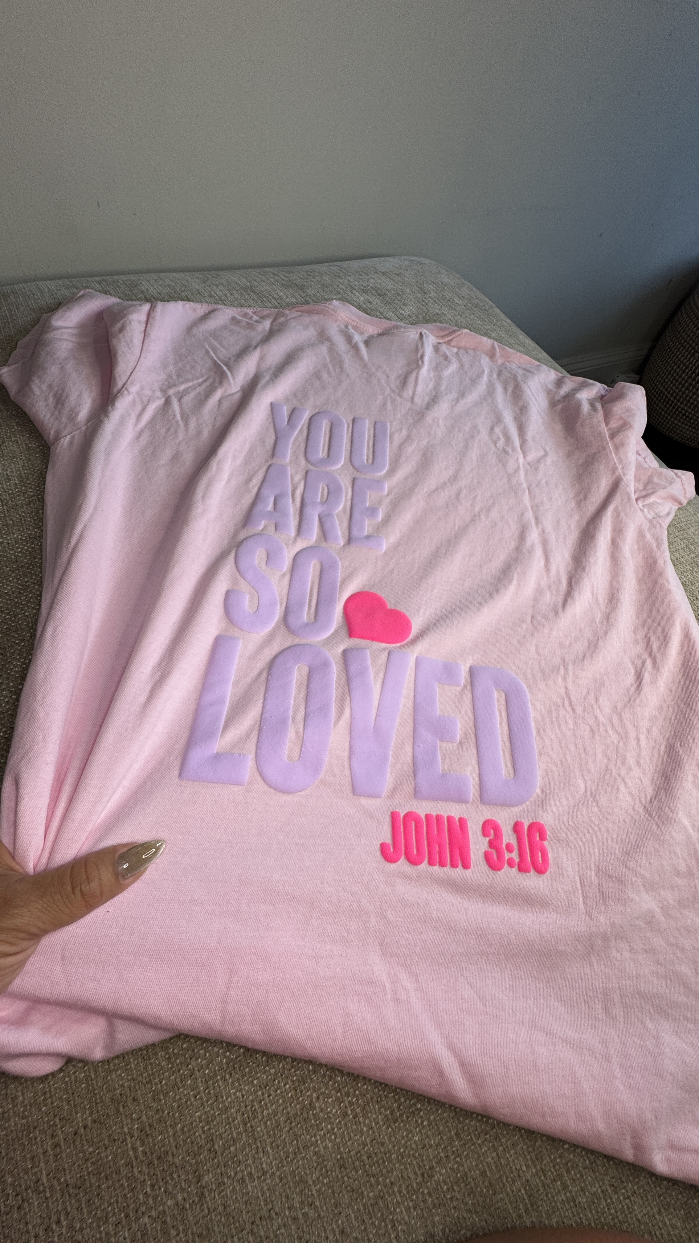 Pink 'You Are So Loved' T-Shirt