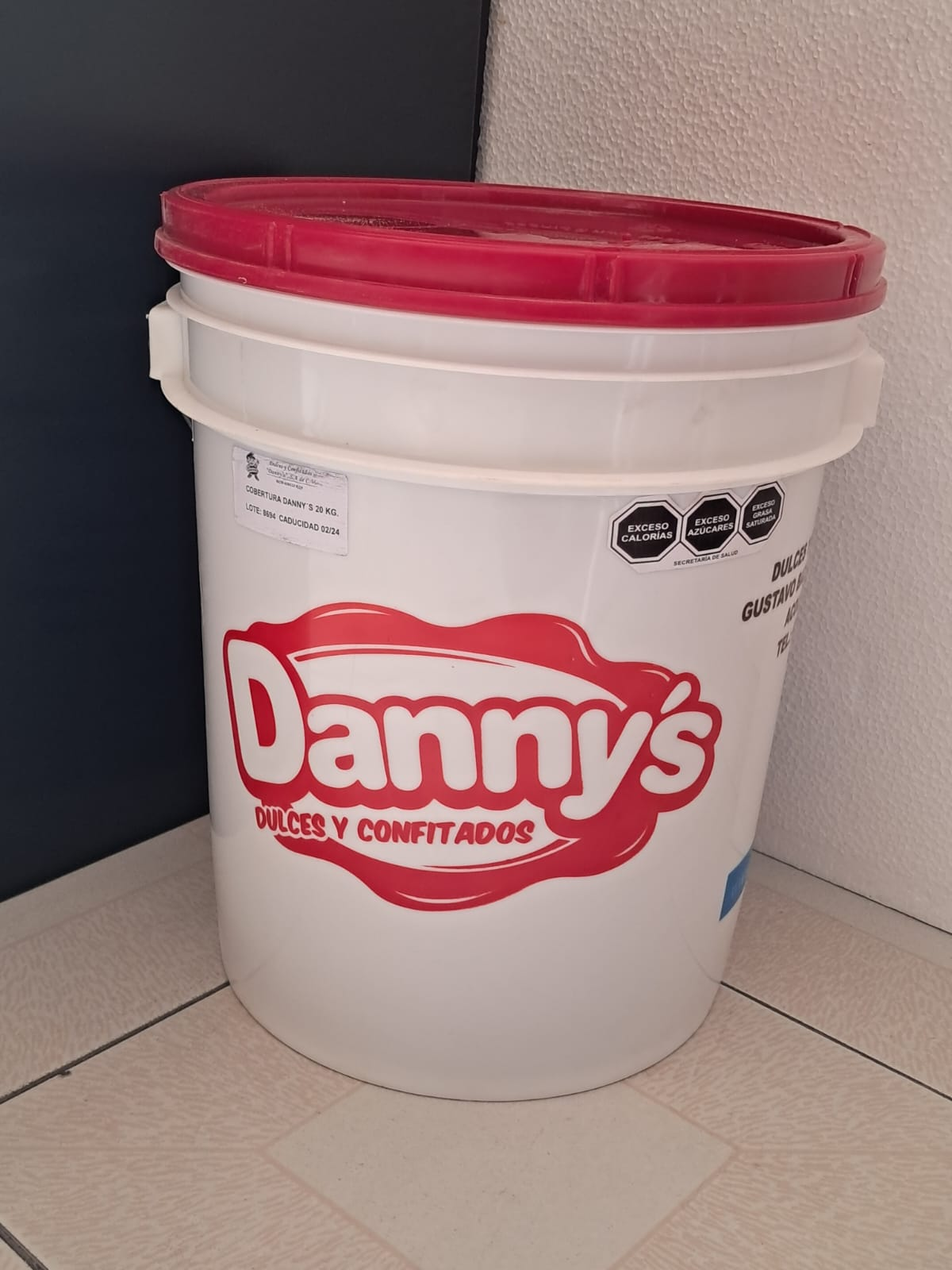 COBERTURA DANNY'S 20 Kg.