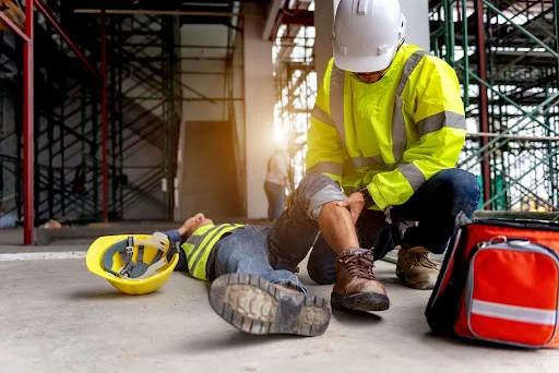 Reporte de Accidente de trabajo.