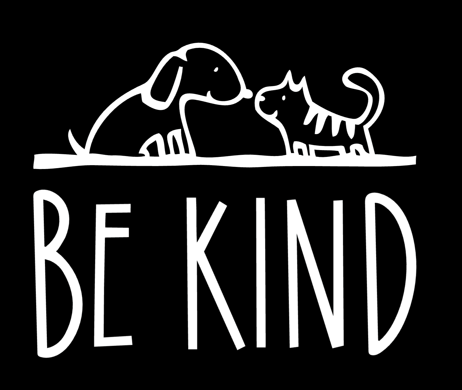 "Be Kind" Cat and Dog Nose to Nose Collection