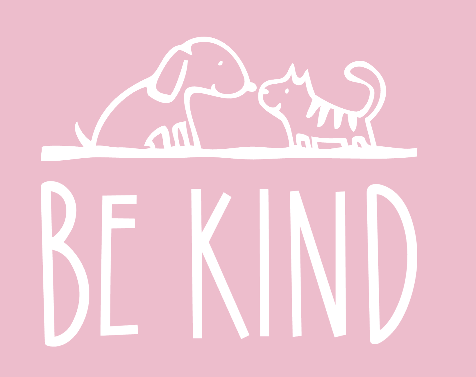 "Be Kind" Cat and Dog Nose to Nose Collection