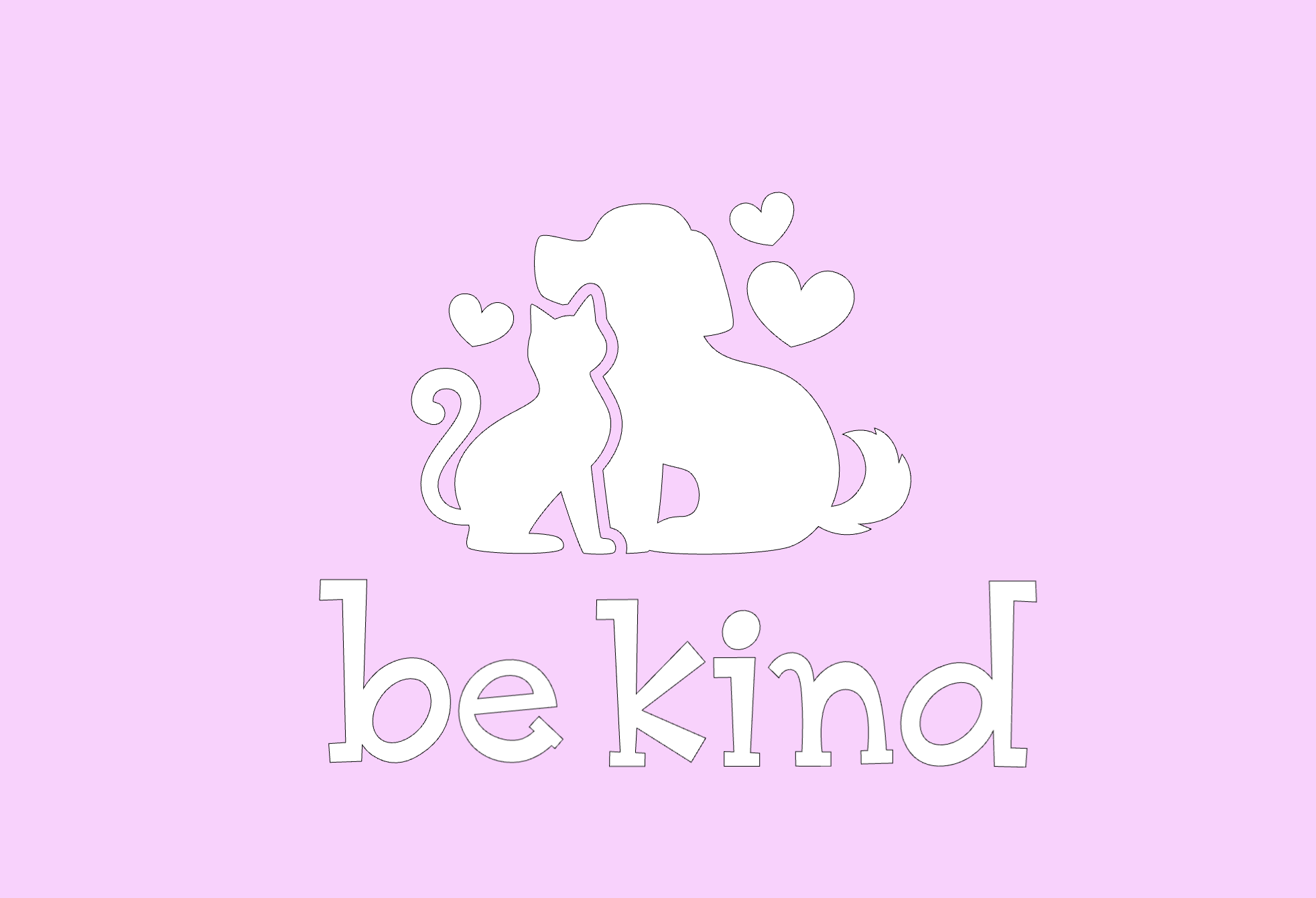 "Be Kind" Collection - Great for Pink Shirt Day or All Year Round!