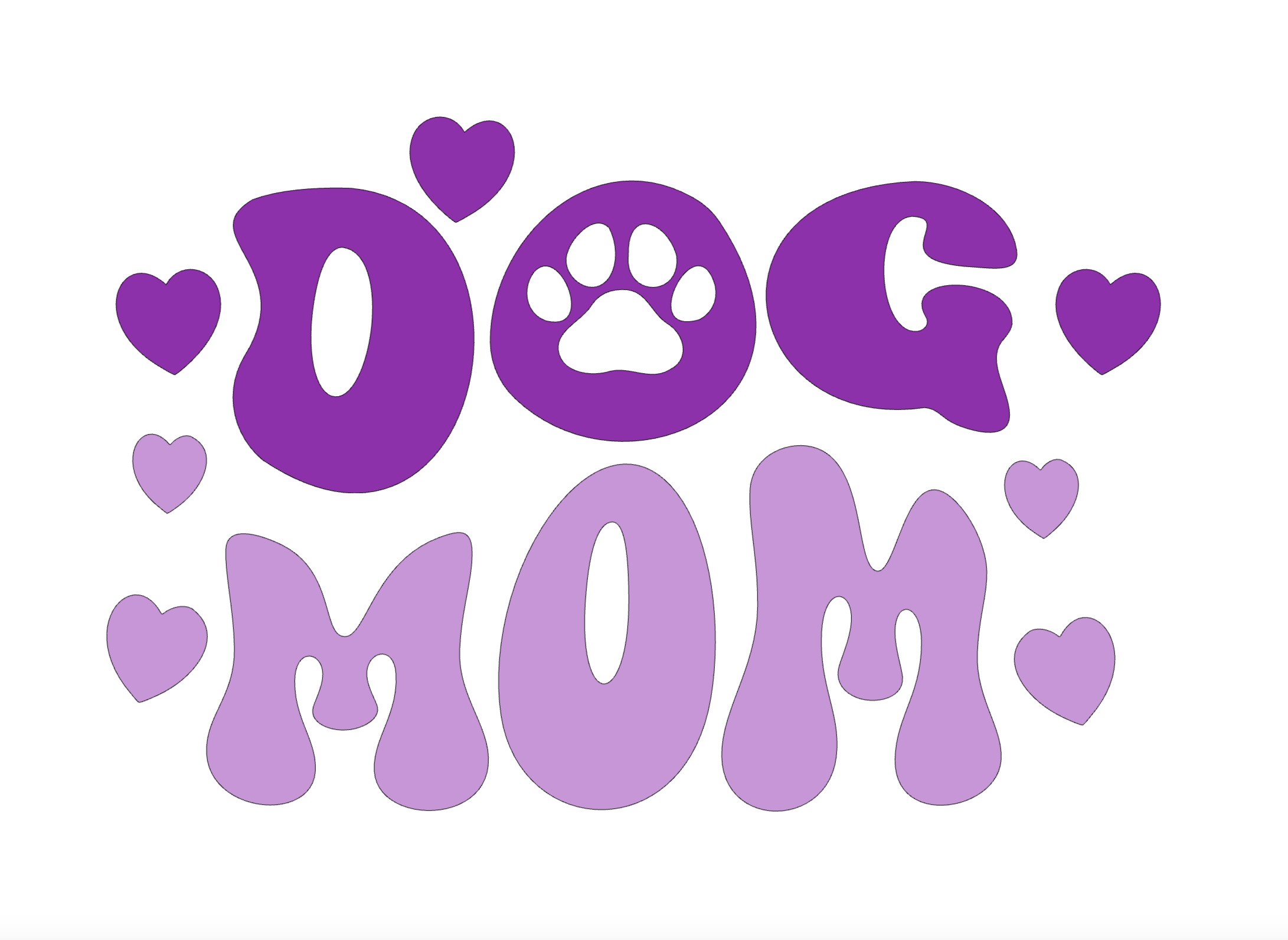 🌈✨ "Groovy Dog Mom" Collection