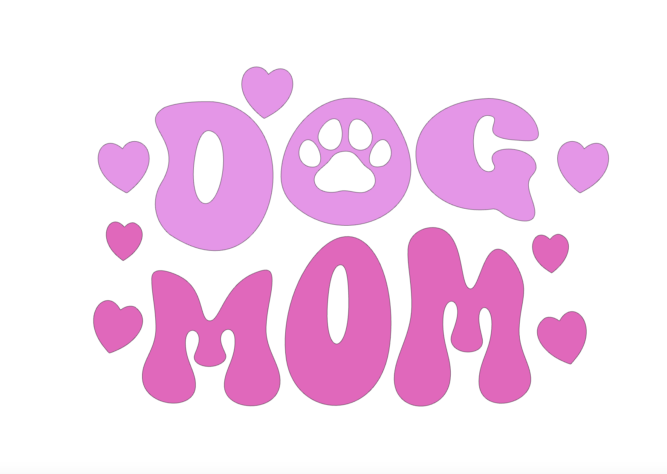 🌈✨ "Groovy Dog Mom" Collection