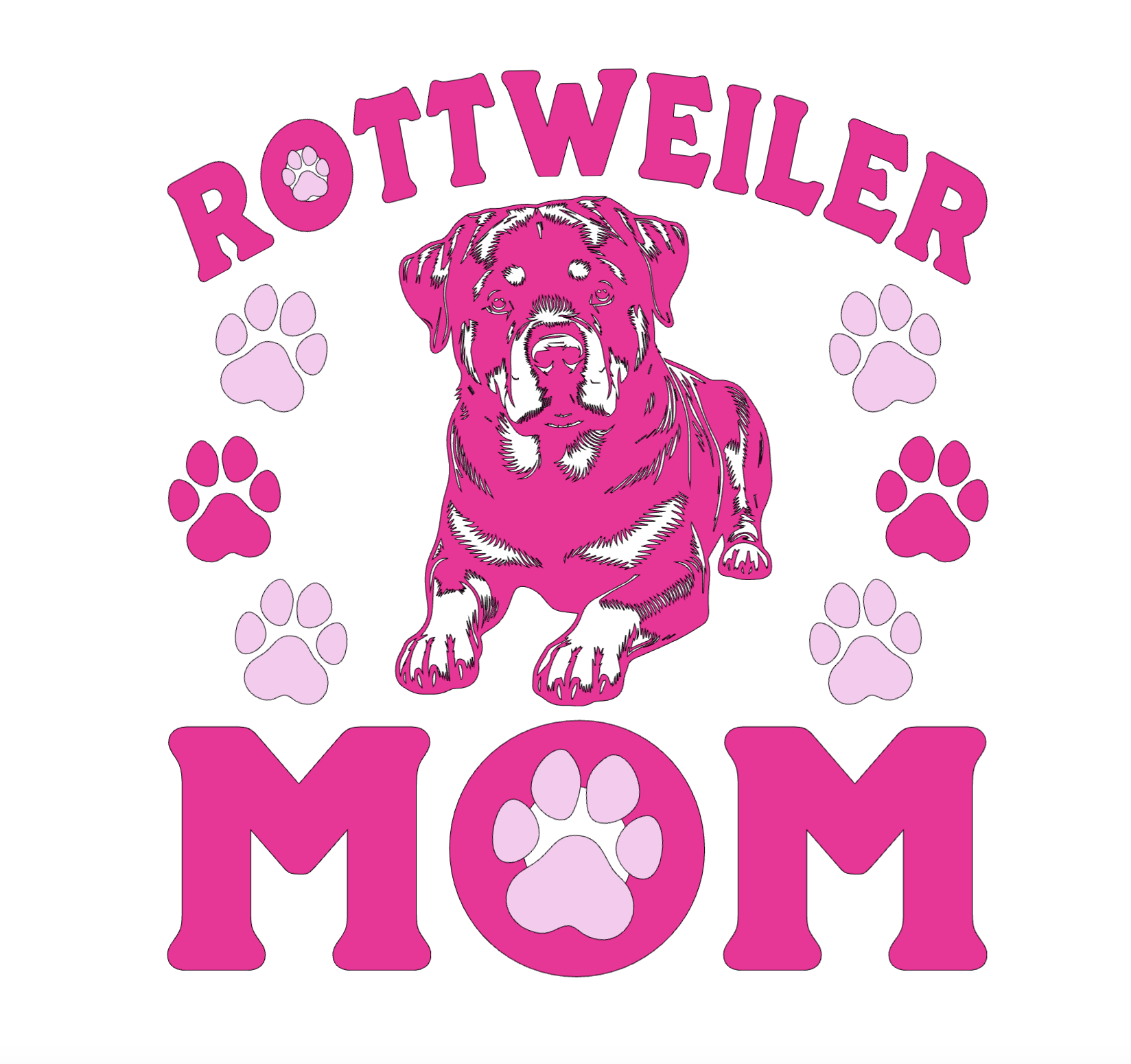 🐾 "[INSERT YOUR DOG BREED HERE] Mom" Collection
