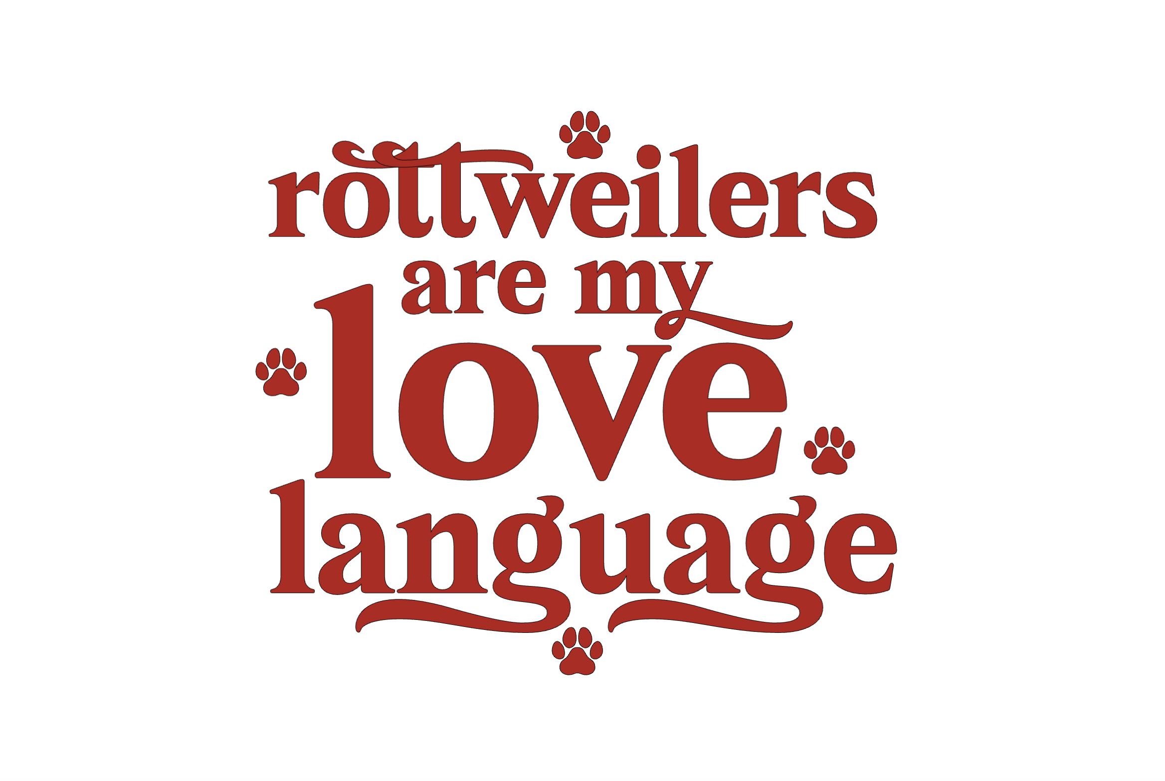 [Insert Your Favorite Dog Breed Here] Love Language Collection