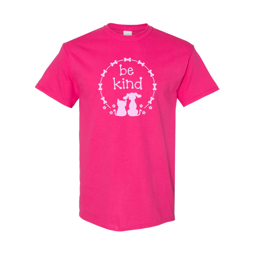 "Be Kind" Cat and Dog in Bone Circle Collection