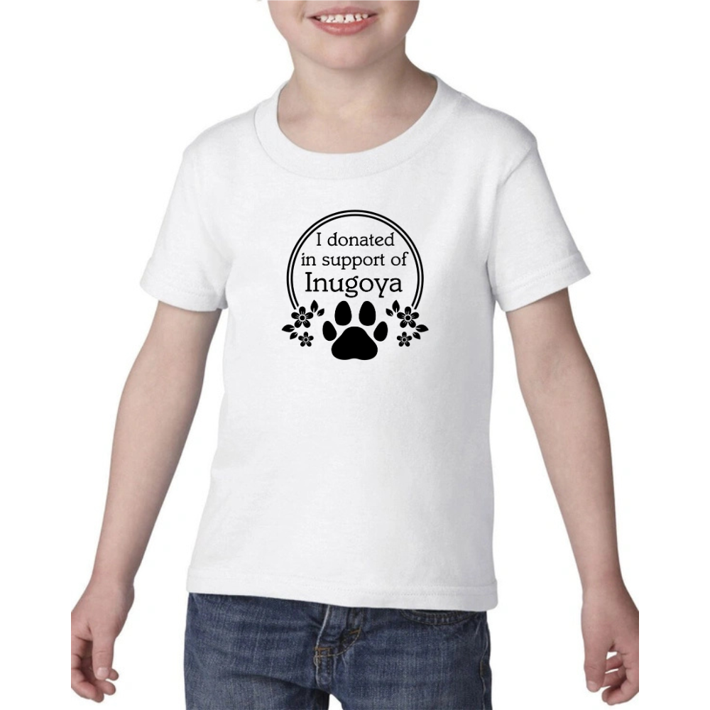 Partnership for Paws Tee - Benefitting Inugoya Rescue (Design #2)