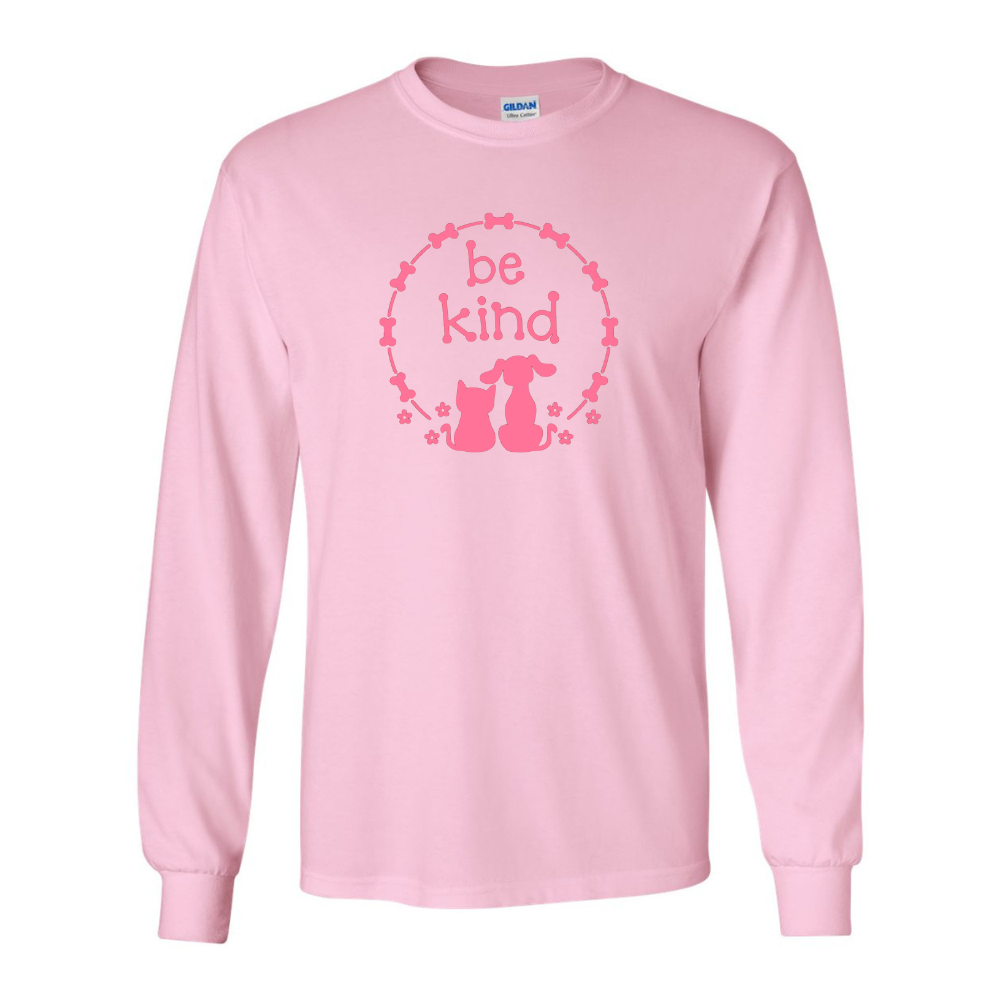 "Be Kind" Cat and Dog in Bone Circle Collection