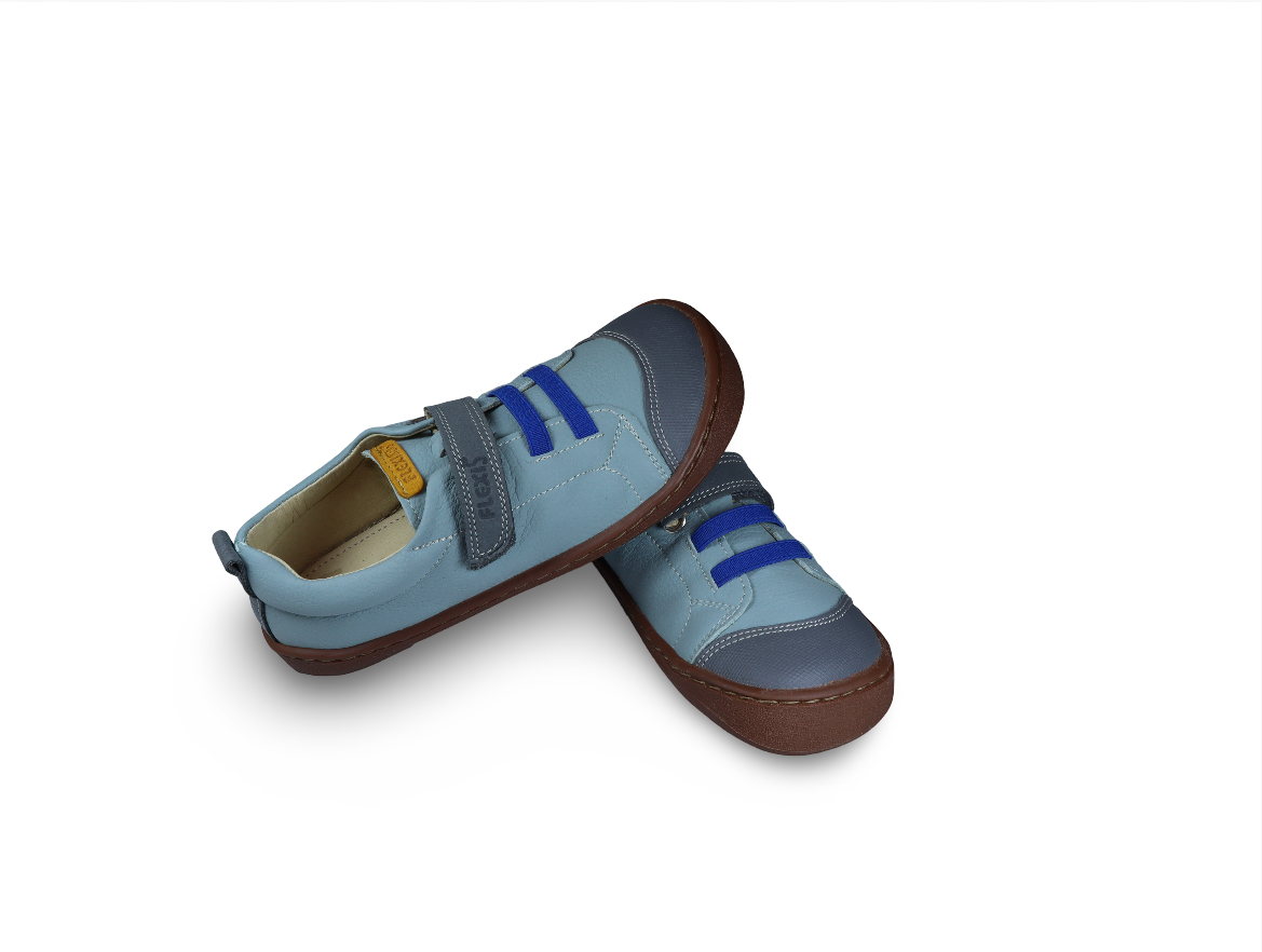Deportiva Barefoot Flexi Nens Azúl 