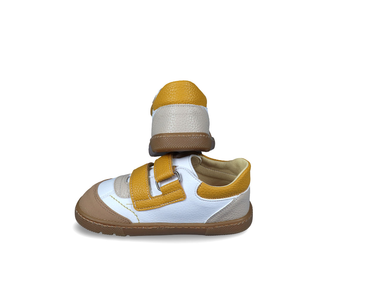 Deportiva Barefoot titanitos Mostaza/Camel