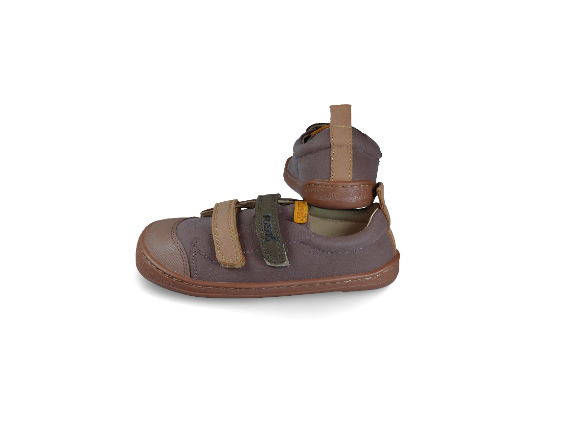 Deportiva Barefoot Flexi Nens Marrón