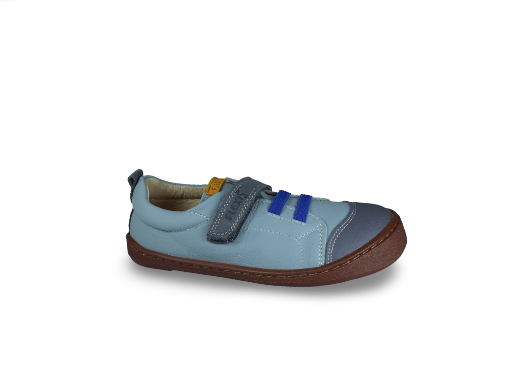 Deportiva Barefoot Flexi Nens Azúl 