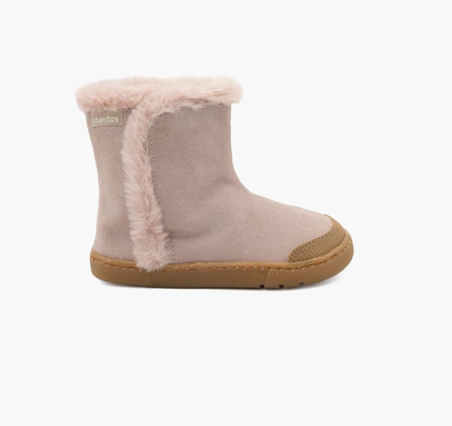 Botas Serraje Titanitos Rosa