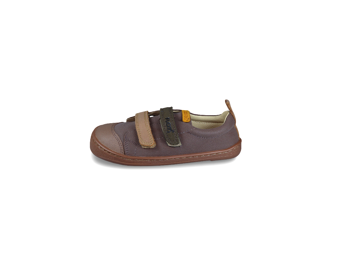 Deportiva Barefoot Flexi Nens Marrón