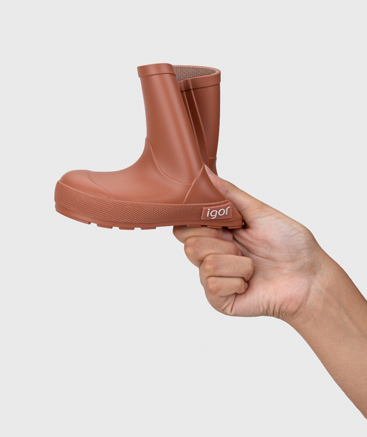 Botas de agua Barefoot IGOR Teja