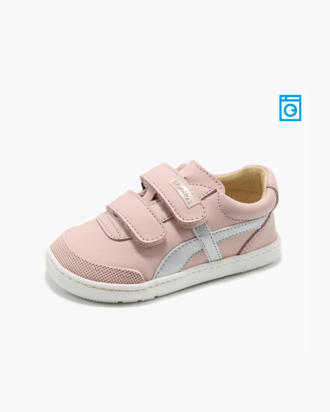 Deportiva Barefoot titanitos Rosa/gris