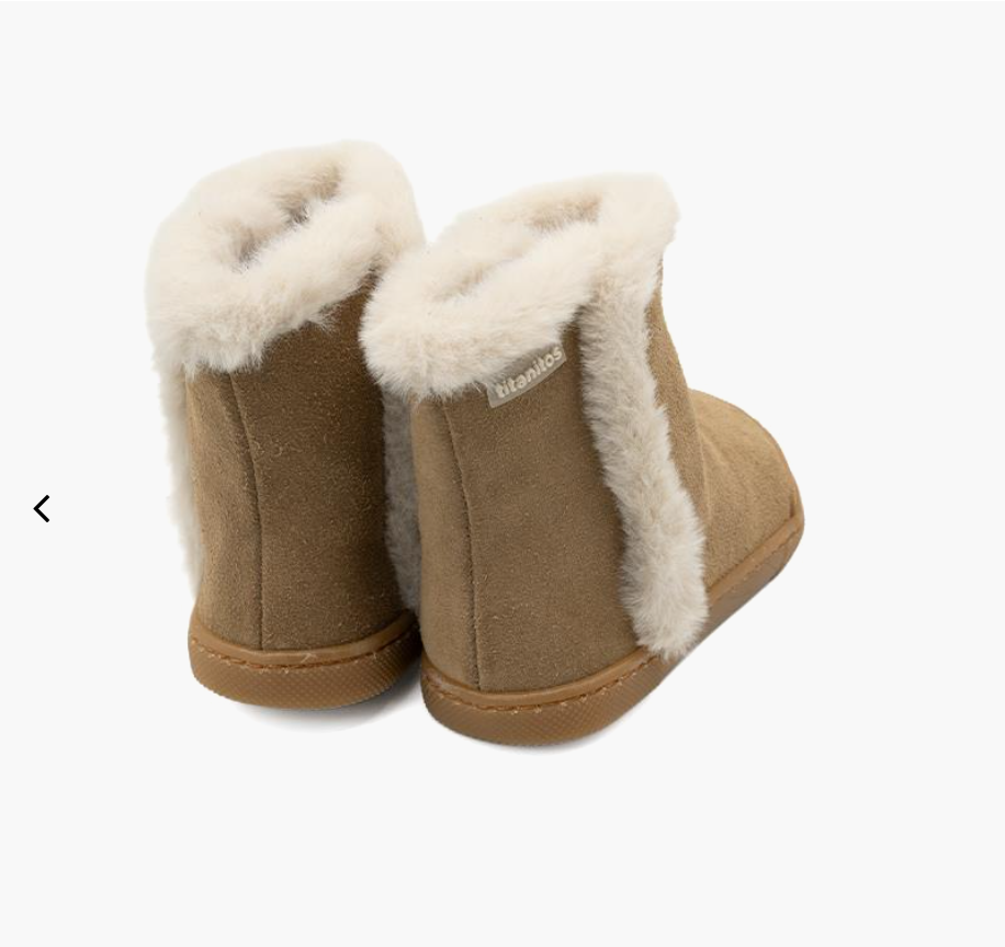 Botas Serraje Titanitos Latte Machiato