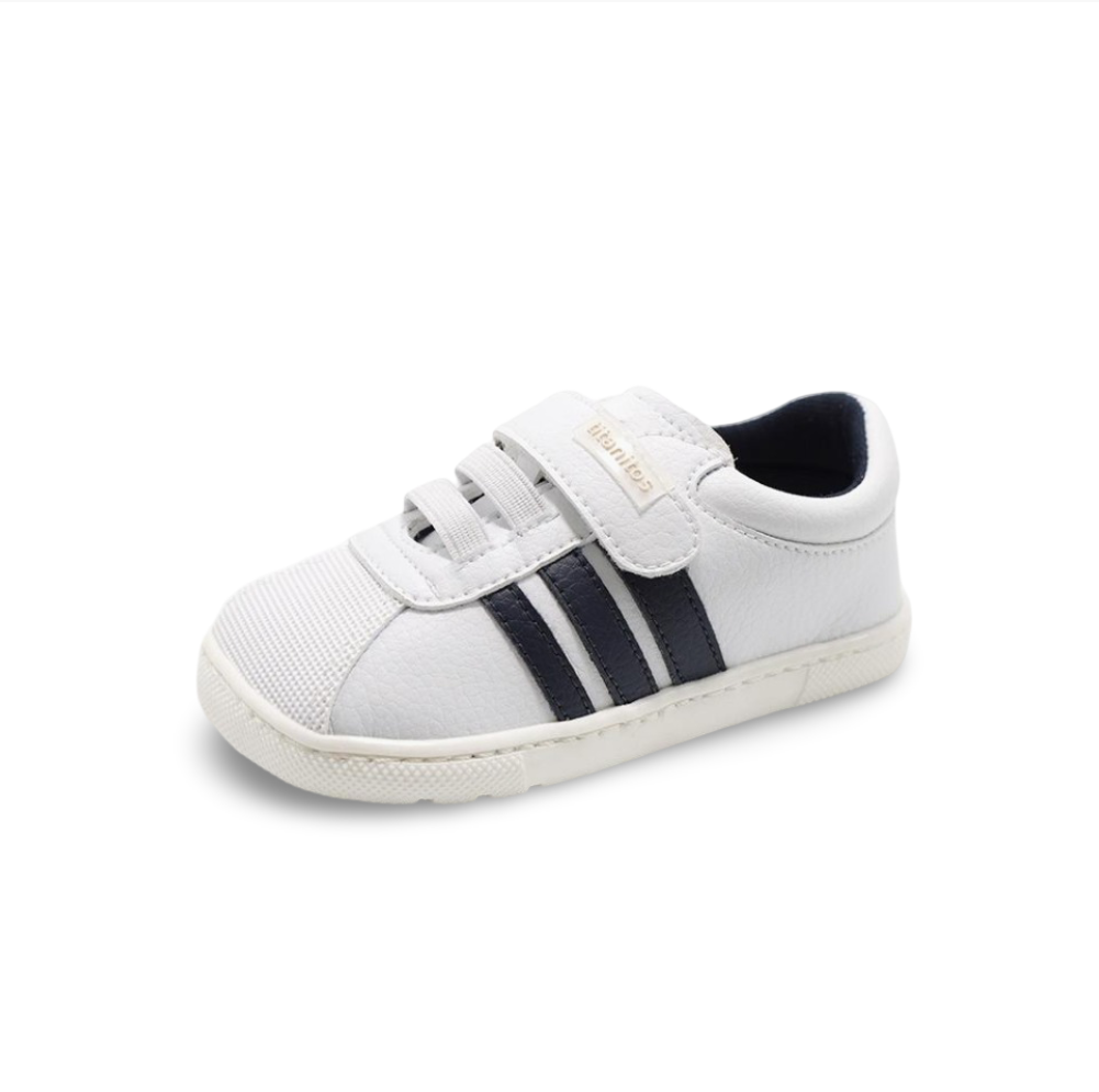 Deportivas Barefoot Titanitos Blanco/Marino