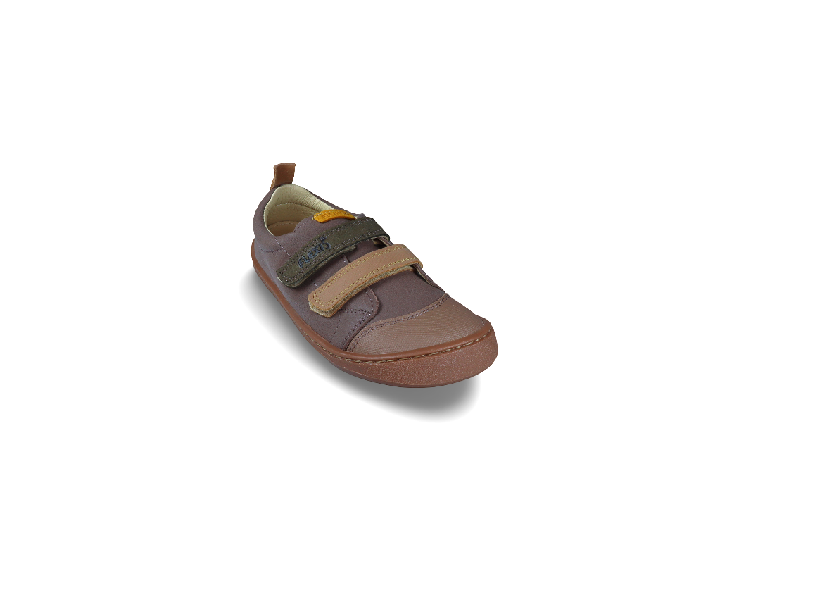 Deportiva Barefoot Flexi Nens Marrón