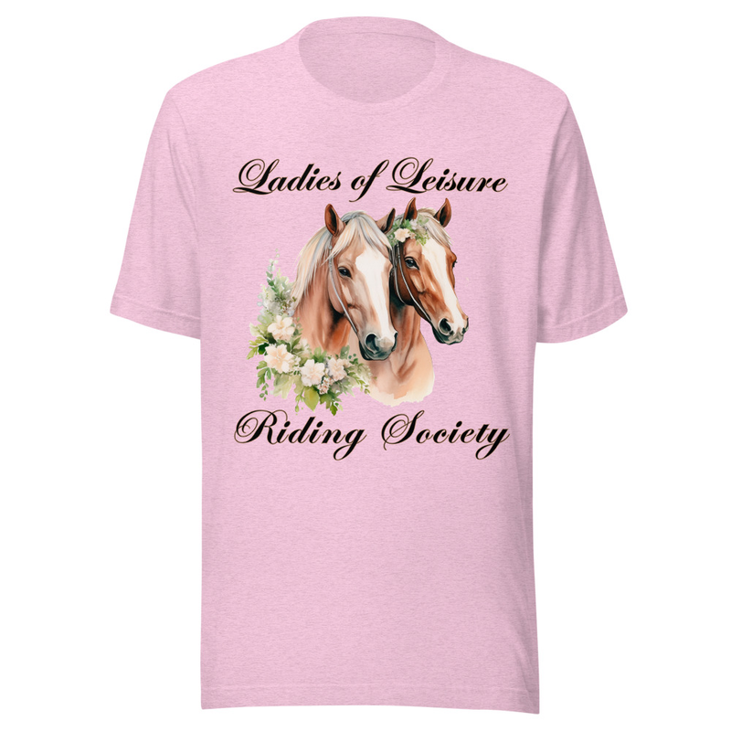 Ladies of Leisure Riding Society - Unisex t-shirt