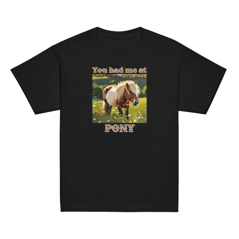 You had me at PONY Youth classic tee