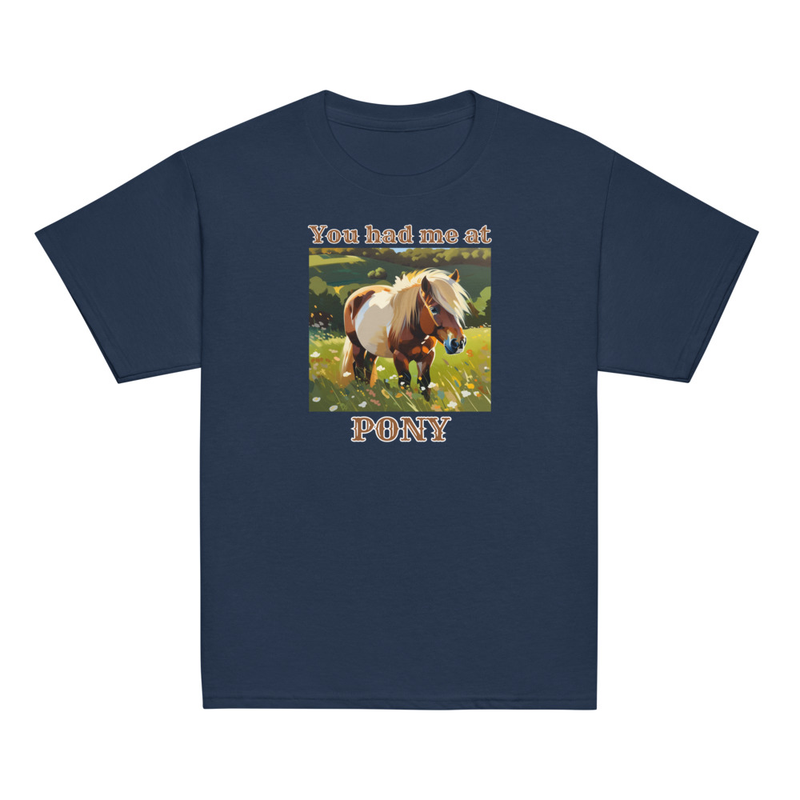 You had me at PONY Youth classic tee