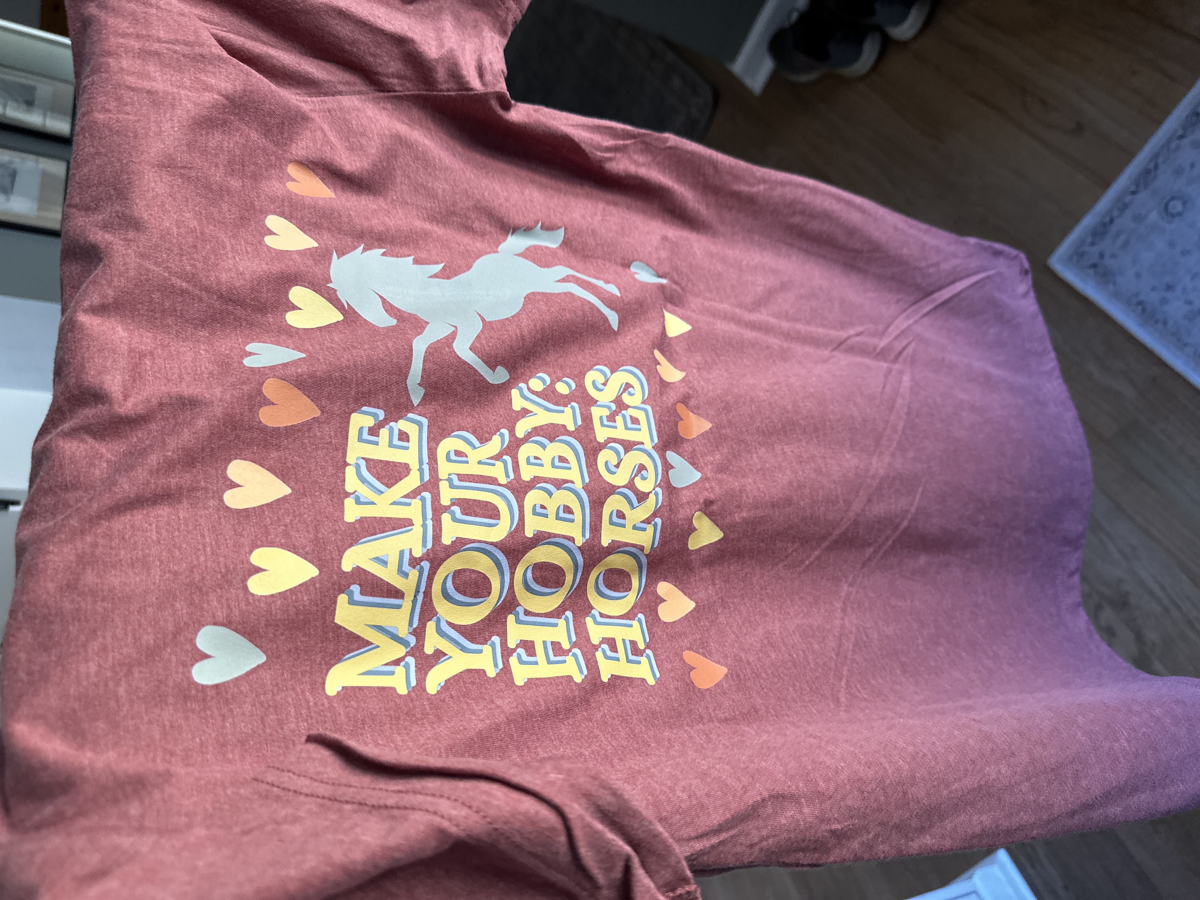 Make your Hobbie: Horses Women's Relaxed T-Shirt