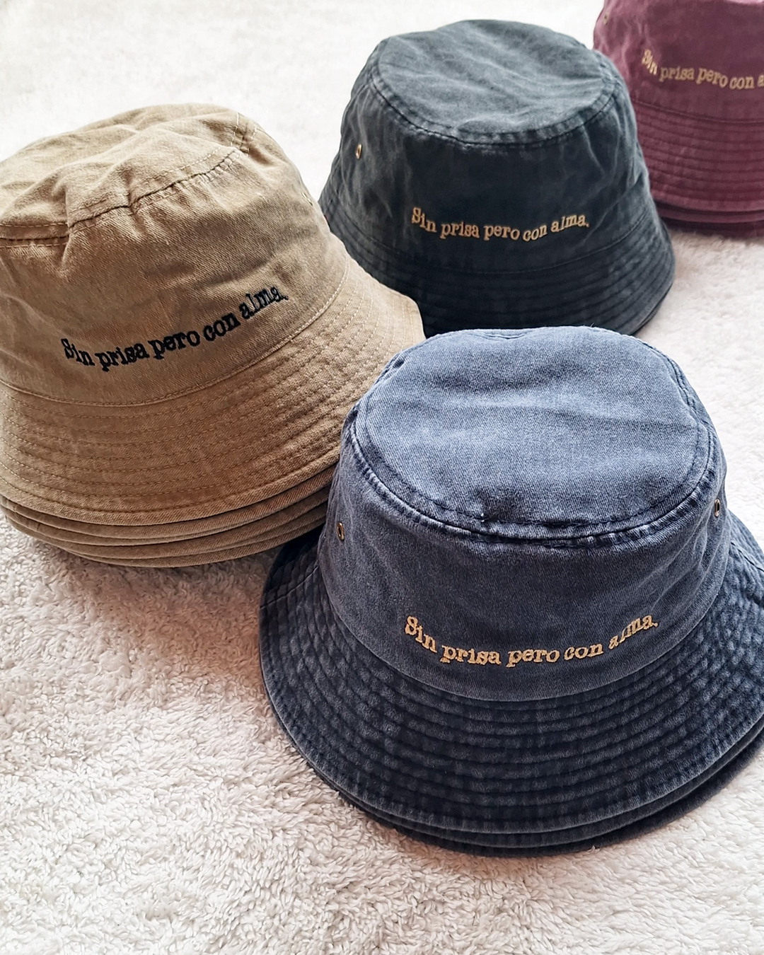 Gorro Pescador SIN PRISA PERO CON ALMA
