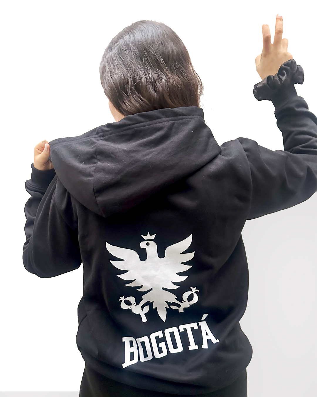 Buzo Bogotá con cremallera - Negro