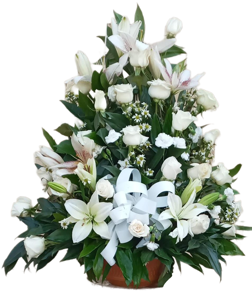Ramo funebre Esperanza Blanca